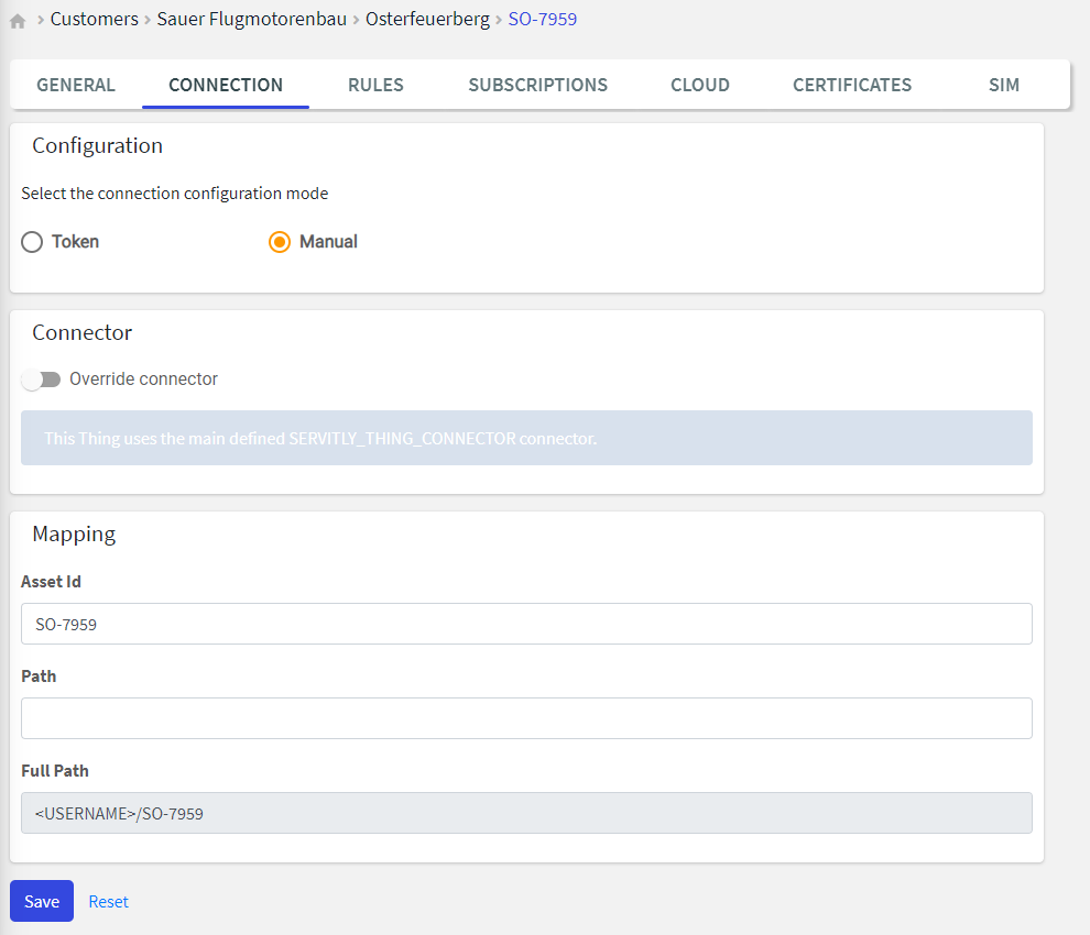 Main IoT Connector – Servitly